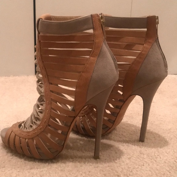 Jimmy Choo Python Caged Bootie - Picture 4 of 6